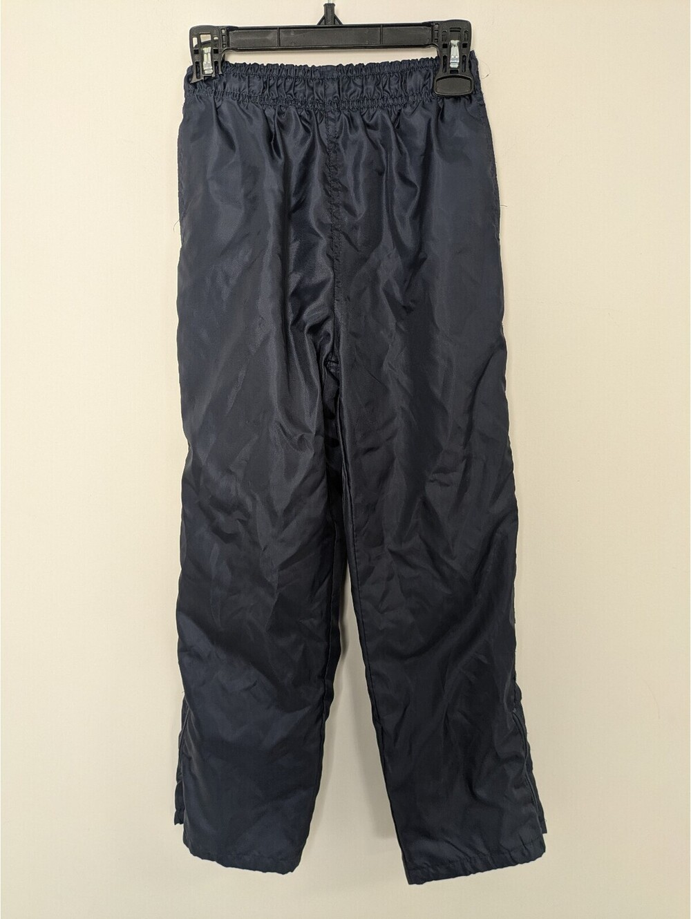 ACX Active Girls Navy Blue Jersey-Lined Windbreaker Track Pants – Size 6X